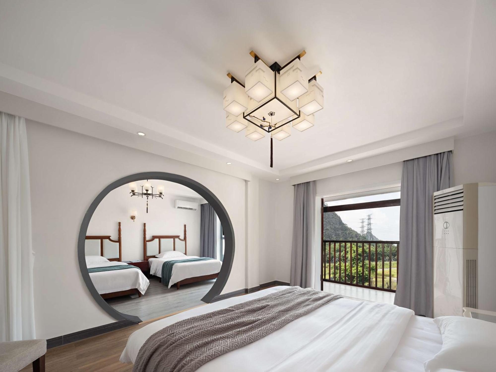 Serene Vale Inn Guilin-Free One Way Pick Up Service To High-Speed Railway Station For 2 Nights Экстерьер фото